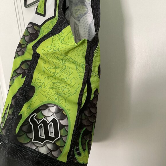 Worn Once Wattie Ink Tri Top Women's Small Half Zip Triathlon Dragon Sleeveless - Picture 4 of 11